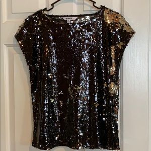 BB Dakota Sequin Blouse